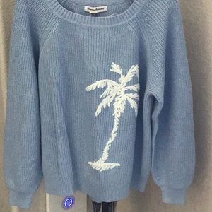 Tommy  Bahama Island Breezy Palm  Crew Pullover